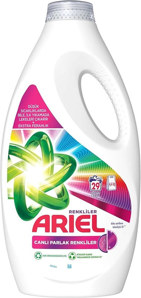 ARİEL SIVI DETERJAN 1450 ML-PARLAK RENKLER